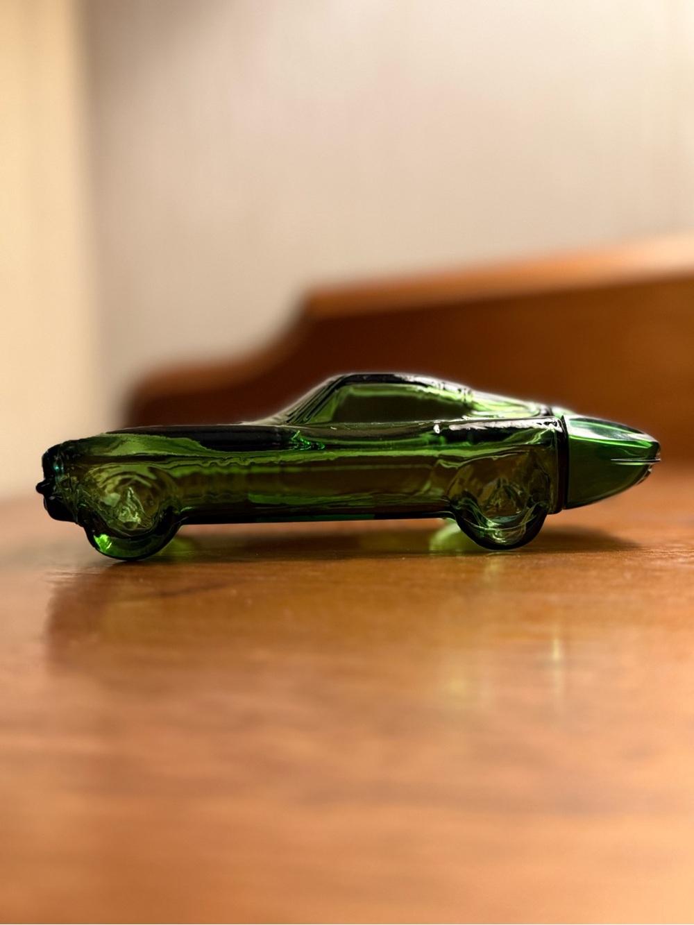 Vintage Avon Glass Chevy Corvette Cologne Bottle